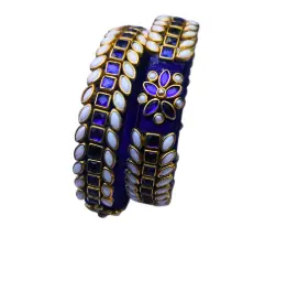 Royal Blue Pearl Bangle2.webp